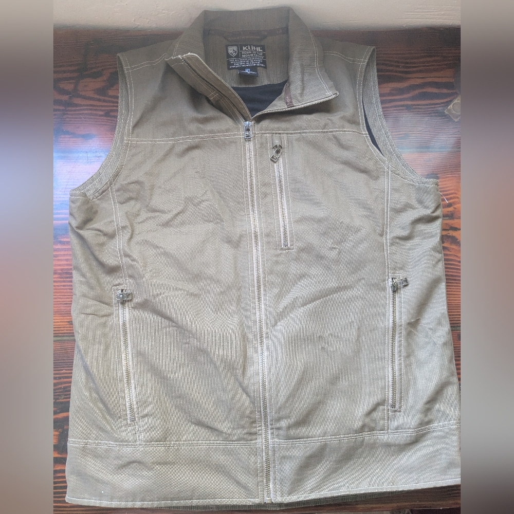 KÜHL Men’s Outdoor Utility Vest Size M – Khaki